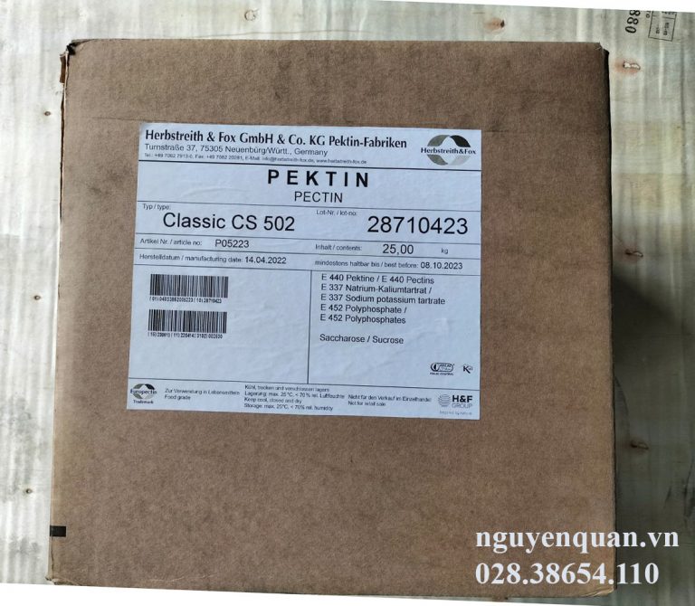 mua bán bột tạo đông tạo cấu trúc pectin E440